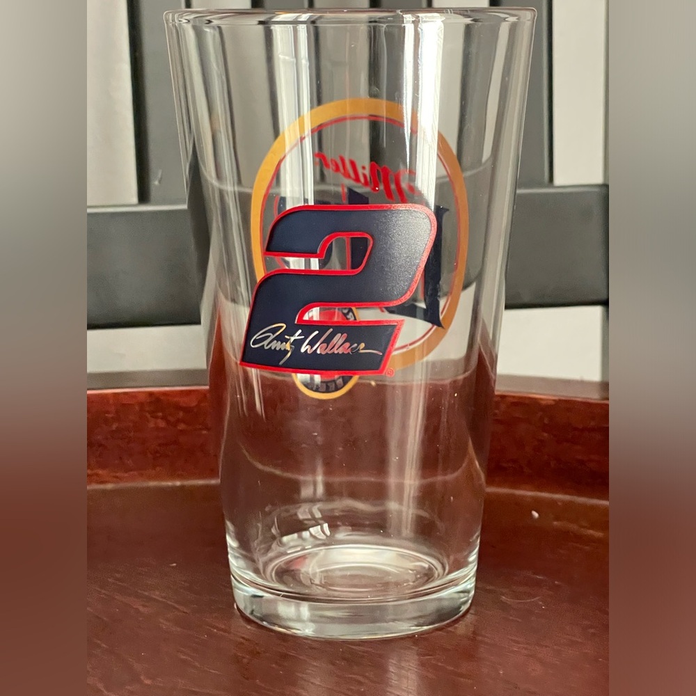 Rusty Wallace, Miller lite glass.